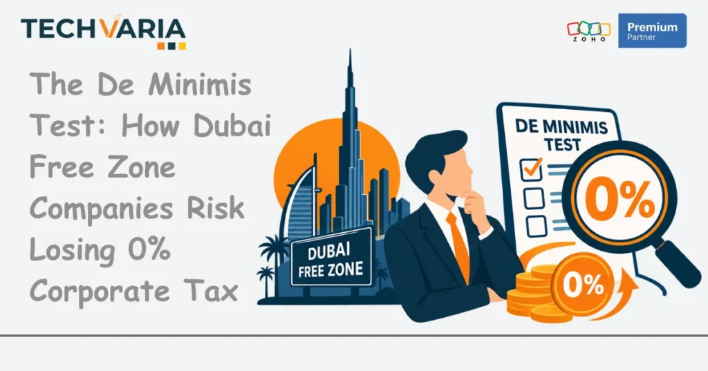 Dubai Free Zone 0% Tax Risk