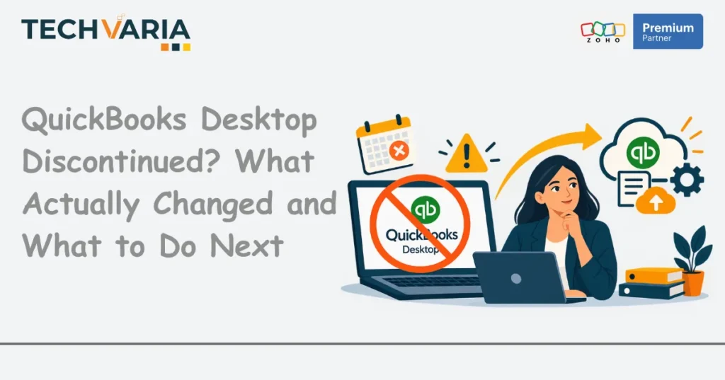 QuickBooks Desktop Discontinued