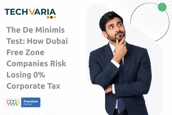 UAE Free Zone De Minimis Test